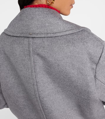 Martora oversized virgin wool peacoat | Sportmax