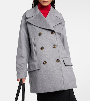 Martora oversized virgin wool peacoat | Sportmax