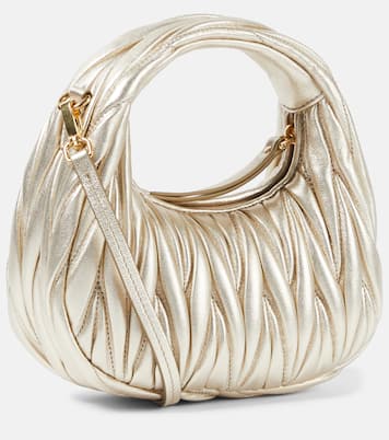 Borsa Wander Mini in pelle matelassé | Miu Miu