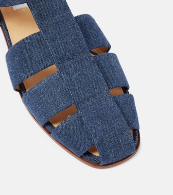 Sandali Lynn in denim | Gabriela Hearst