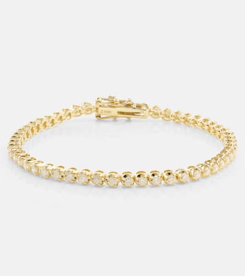 Bracelet Noble en or 10 ct et diamants | Stone and Strand