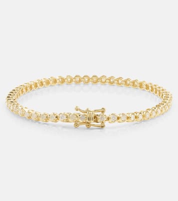 Bracelet Noble en or 10 ct et diamants | Stone and Strand