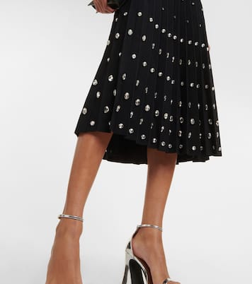 Falda midi con cristales | Simkhai