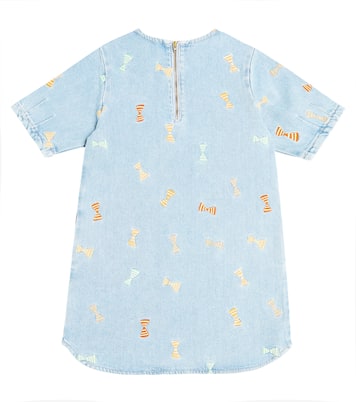 Besticktes Kleid aus Denim | Stella McCartney Kids