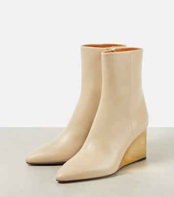Bottines compensées Rebecca en cuir | Chloé