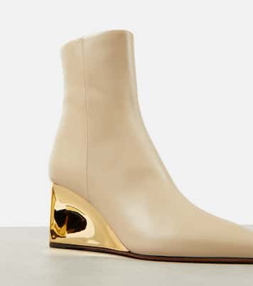 Bottines compensées Rebecca en cuir | Chloé