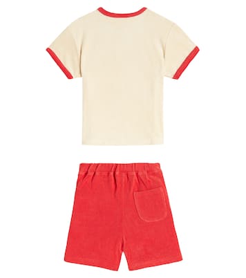 Set Watch aus T-Shirt und Shorts aus Frottee | Jellymallow