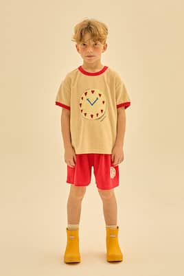 Set Watch aus T-Shirt und Shorts aus Frottee | Jellymallow