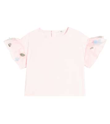 Top in misto cotone | Il Gufo