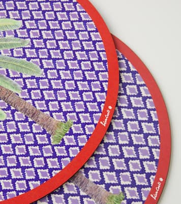 Set Hima Palma aus zwei Tischsets | Lisa Corti