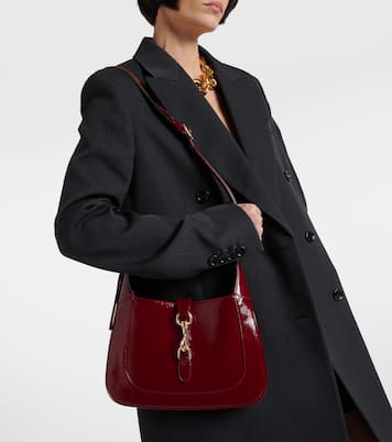 Gucci Jackie Small patent leather shoulder bag | Gucci