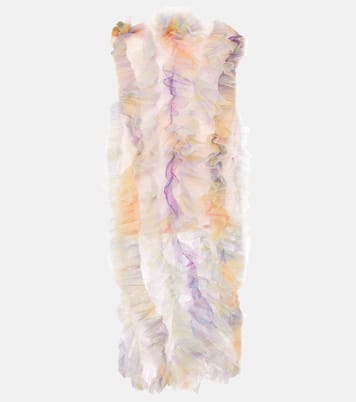 Robe longue en tulle | Susan Fang