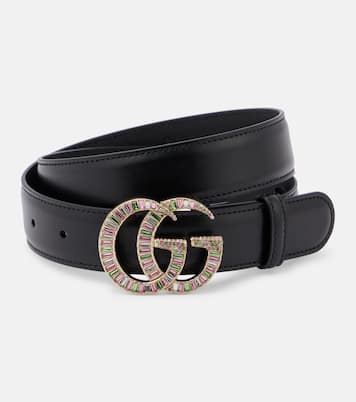 Verzierter Gürtel GG Marmont aus Leder | Gucci