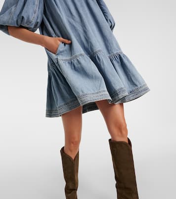 Denim Smock minidress | Zimmermann
