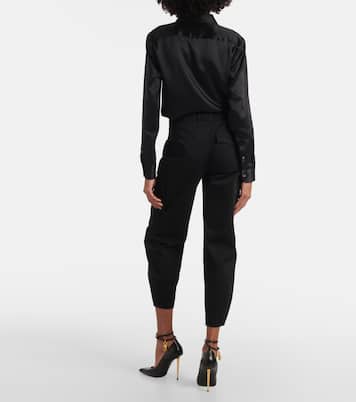 Pantaloni cargo in twill di cotone | Tom Ford
