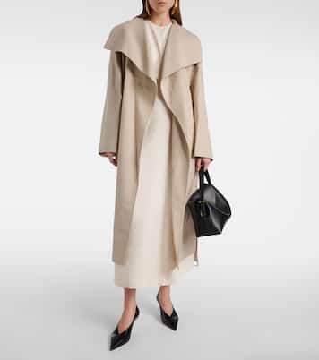 Signature linen-blend trench coat | Toteme