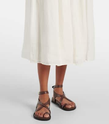 Vestido midi Gisela de ramio | Ulla Johnson