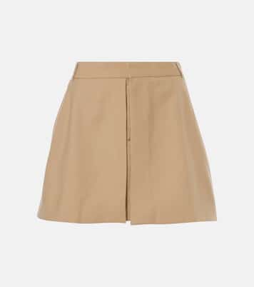 Minirock aus Woll-Gabardine | Ami Paris