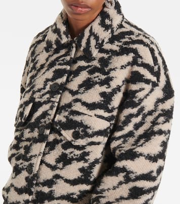 Bedruckte Jacke Ferida aus einem Wollgemisch | Marant Etoile