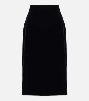 Falda midi Capo de algodón | Max Mara