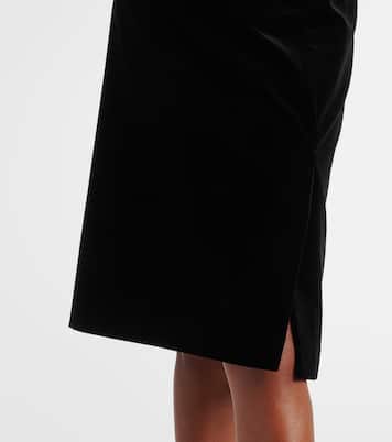 Falda midi Capo de algodón | Max Mara
