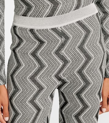 Pantalon ample Zig Zag en lamé | Missoni