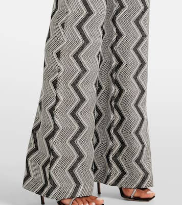 Pantalon ample Zig Zag en lamé | Missoni