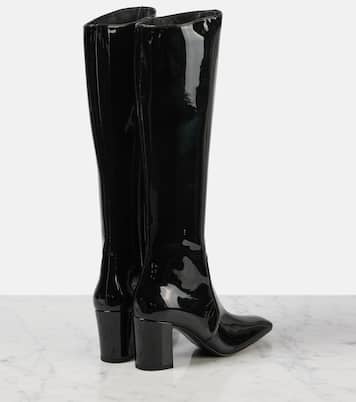 Bottes Lauren 70 en cuir verni | Saint Laurent