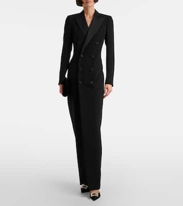Robe Kristian aus Seiden-Cady | Ralph Lauren Collection