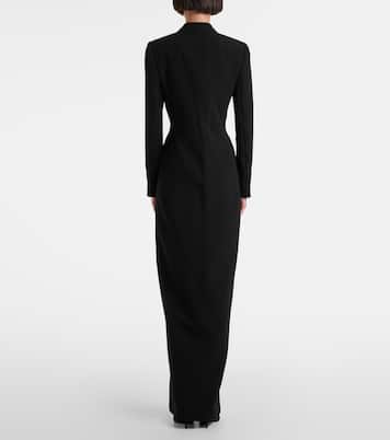 Robe Kristian aus Seiden-Cady | Ralph Lauren Collection