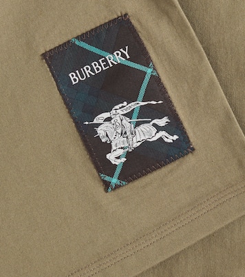 Camiseta de algodón bordada | Burberry Kids