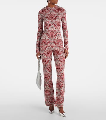Paisley straight pants | Rabanne