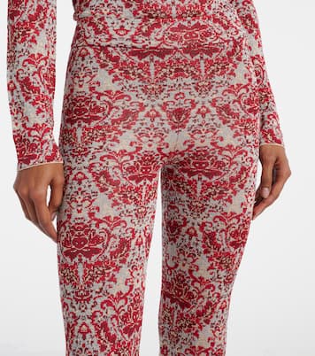Paisley straight pants | Rabanne