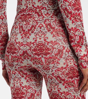 Paisley straight pants | Rabanne