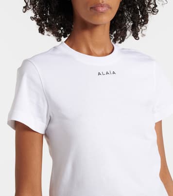 T-shirt imprimé en coton | Alaïa