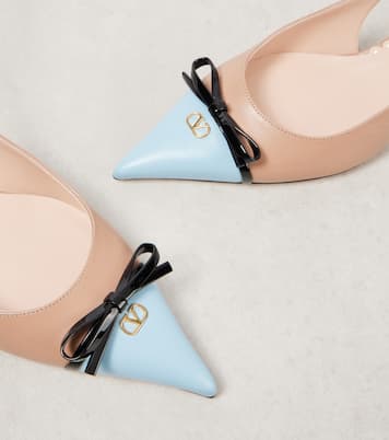 Escarpins Bepointy VLogo en cuir | Valentino Garavani