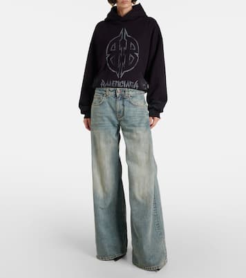 Jean ample à taille mi-haute | Balenciaga