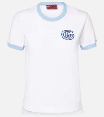 T-shirt Double G en coton | Gucci