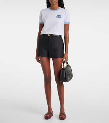 T-shirt Double G en coton | Gucci