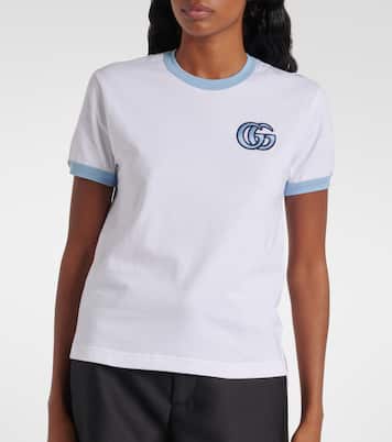 T-shirt Double G en coton | Gucci