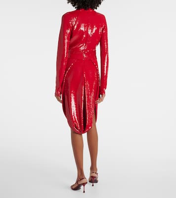 Midikleid mit Pailletten | Ferragamo