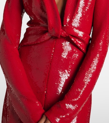 Midikleid mit Pailletten | Ferragamo