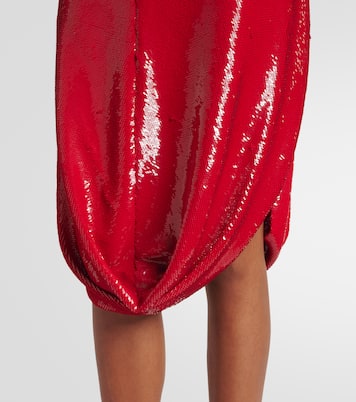 Midikleid mit Pailletten | Ferragamo