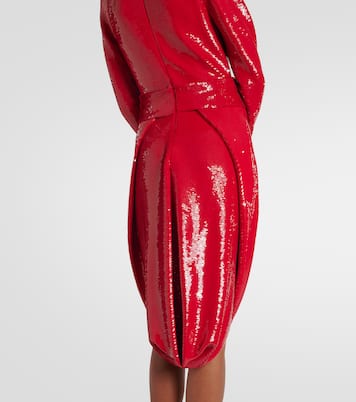 Midikleid mit Pailletten | Ferragamo