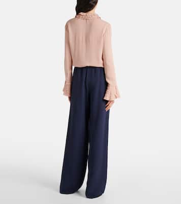 Cady Couture wide-leg pants | Valentino