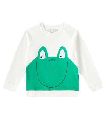 Printed cotton jersey sweatshirt | Stella McCartney Kids