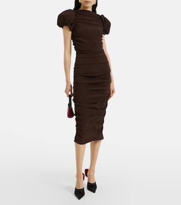 Robe midi en soie | Magda Butrym