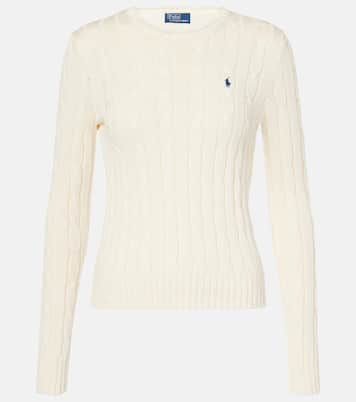Cable-knit cotton sweater | Polo Ralph Lauren