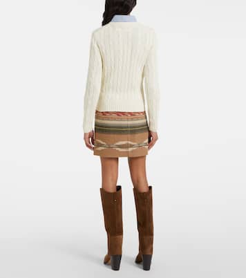 Cable-knit cotton sweater | Polo Ralph Lauren