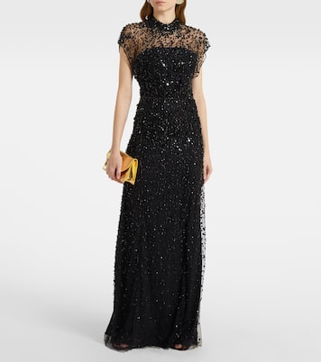 Robe longue Crystal Drop | Jenny Packham